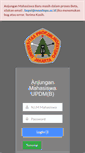 Mobile Screenshot of mahasiswa.moestopo.ac.id